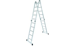 Telescopic multi-purpose ladder